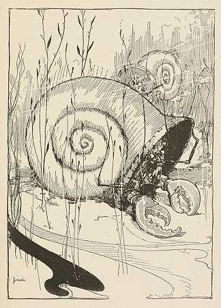海精灵pl 15`The sea fairies pl 15 (1911) by John Rea Neill