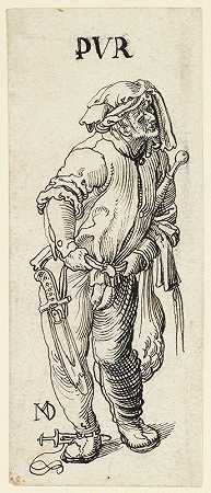 鲍尔`Bauer (1519~20) by Niklaus Manuel