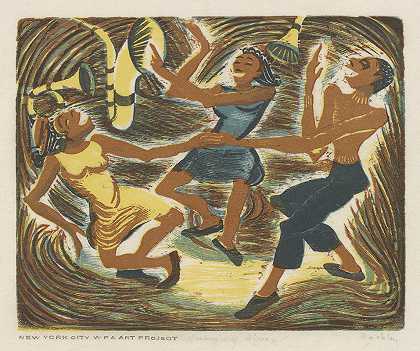 跳舞`Dancing (1935 ~ 1943) by Rudley