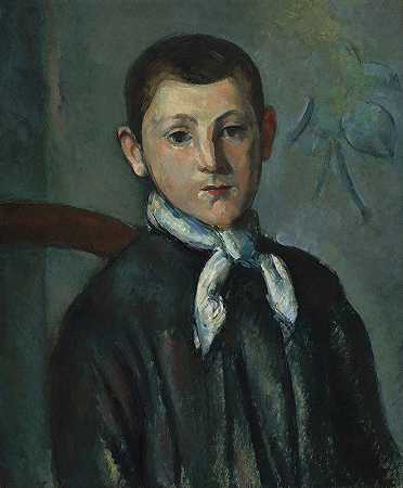 路易·纪尧姆`Louis Guillaume (1879~1890) by Paul Cézanne