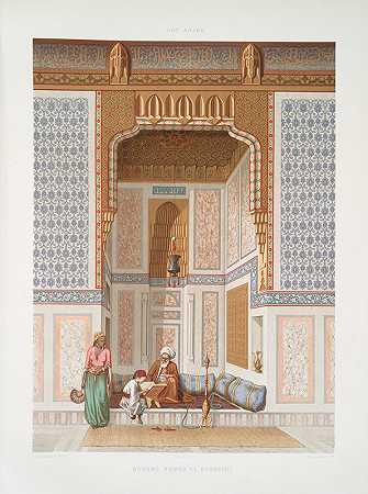 霍斯内·艾哈迈德·博尔德尼`Khosné Ahmed el Bordeyny (1877) by Émile Prisse d;Avennes