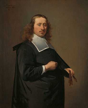 威廉·雅各布斯·贝尔特（1636-184），阿尔克马尔和阿姆斯特丹的市长`Willem Jacobsz Baert (1636~84), Burgomaster of Alkmaar and Amsterdam (1671) by Caesar Van Everdingen