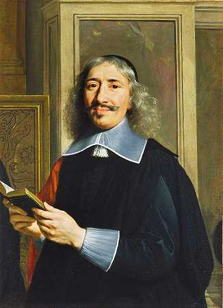 巴黎的安切文`An Échevin of Paris (1656 ~ 1657) by Philippe de Champaigne