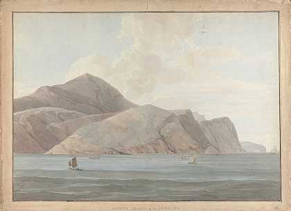 中国海的拉德龙群岛`Ladrone Islands in the China Sea by Samuel Davis