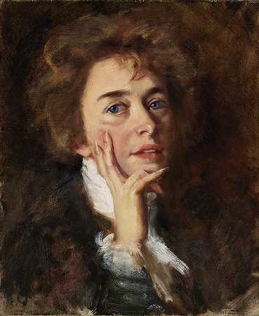 1896`1896 by Self-Portrait with Jabot