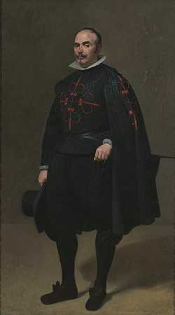 唐·佩德罗·德·巴贝拉纳肖像`Portrait of Don Pedro de Barberana (c. 1631–33) by Diego Velázquez