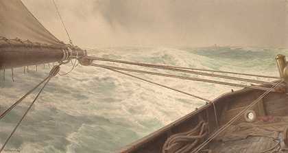 船尾LALDA，拆卸MER`Poupe De Lalda, Mer Démontée (1905) by Henry Brokman