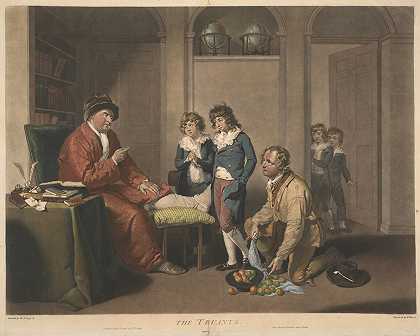 逃学者`The Truants (1796) by William Ward