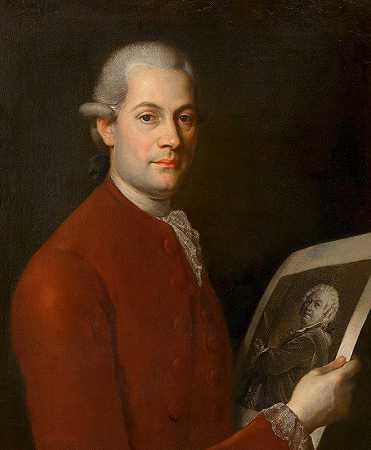 Carlo Artaria（音乐和艺术出版商）`Carlo Artaria (Musik~ und Kunstverleger) (around 1780) by Josef Kreutzinger