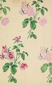 印花布的设计`
Design for a printed fabric (1820–40)