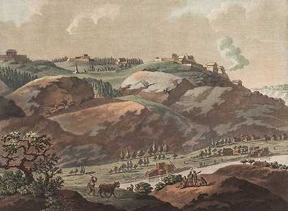 frideriksteen城堡`La citadelle de Frideriksteen (1787 – 1791) by Georg Haas