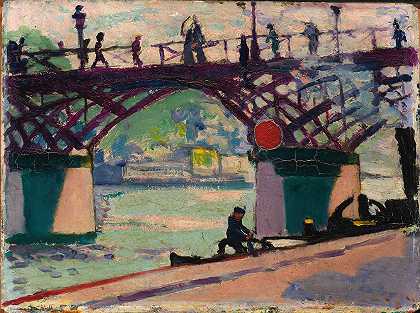 艺术之桥`Pont Des Arts (1908~1911) by Henry Lyman Saÿen