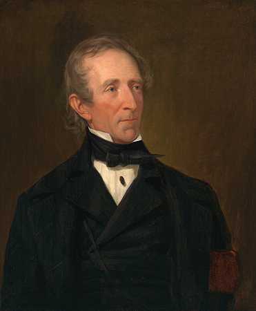 约翰·泰勒`John Tyler (1842) by George Peter Alexander Healy