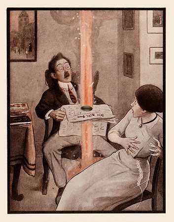 火箭书Pl 16`The Rocket Book Pl 16 (1912) by Peter Newell