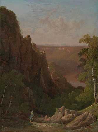 雅芳峡谷`The Avon Gorge (1816 ~ 1818) by Francis Danby
