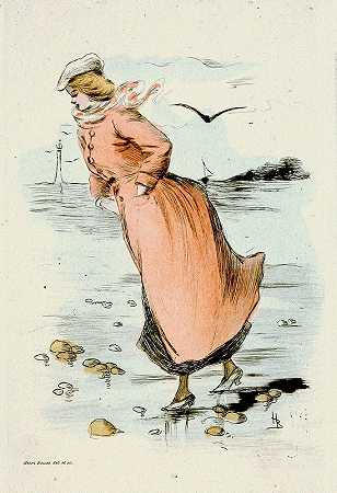 19世纪女性时尚1888`Modes feminines du XIXe siecle 1888 (1908) by Henri Boutet