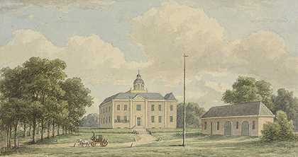 洛切姆附近的克洛泽之家`Huis De Cloese, bij Lochem (1825 ~ 1879) by Christianus Hendricus Hein