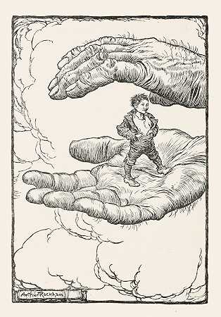 汤姆拇指`Tom Thumb (1920) by Arthur Rackham