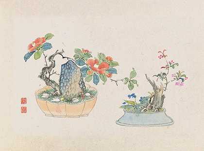 盆景卡本祖，Pl.04`Bonsai kabenzu, Pl.04 (1868~1912)