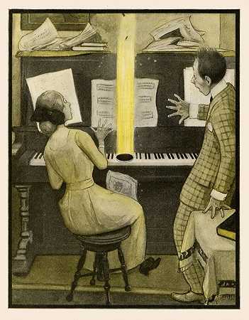 火箭书Pl 08`The Rocket Book Pl 08 (1912) by Peter Newell