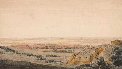 风景画`Landschap (1878 ~ 1943) by William Pearson