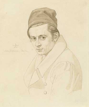 阿道夫·齐默尔曼`Adolf Zimmermann (1828) by Carl Oesterley