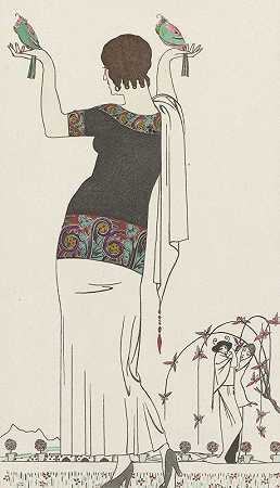 连衣裙D屋内`Robe dIntérieur (1913)