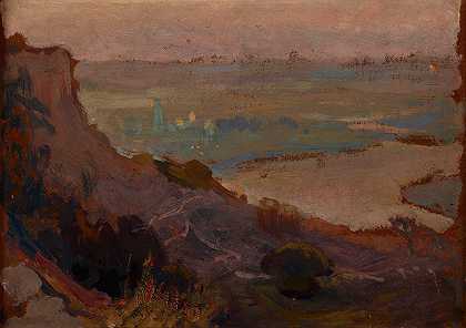 基辅（皇家花园）`Kyiv (Imperial Garden) (1904) by Jan Stanislawski