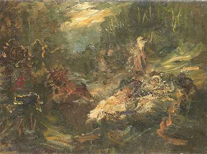 来自Woudprediker`De woudprediker (1880 ~ 1905) by Jan Zürcher