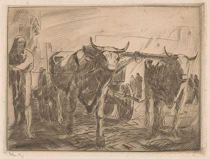 骨质疏松`Ossewagen (1878 ~ 1943) by Willem van Konijnenburg