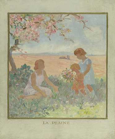 平原`La plaine (1933) by Henri Nozais