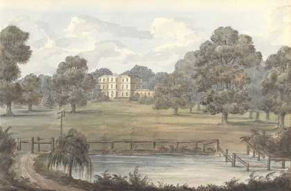 埃塞克斯州`Wanstead Grove, Essex (1824 to 1832) by Anne Rushout