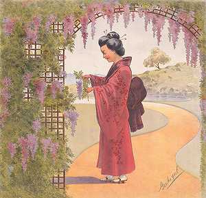 艺妓`
Geisha girl (1902)