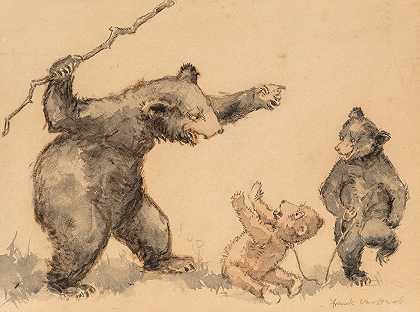 泰迪熊历险记III`Adventures of a Teddy Bear III (1922) by Frank Ver Beck