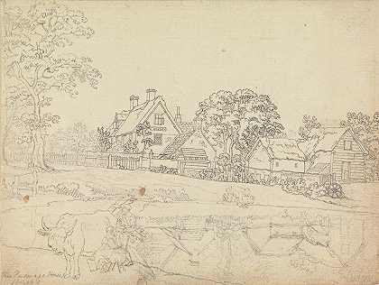 亨斯特德牧师住宅`Parsonage House at Henstead by Benjamin West