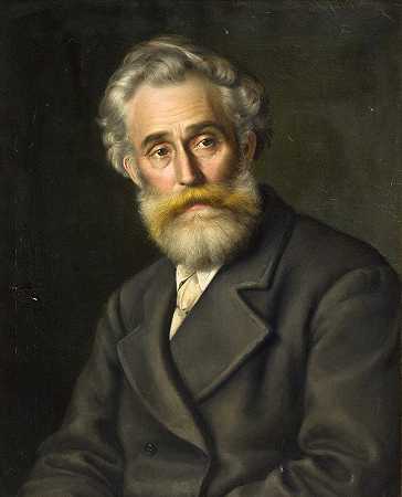 画家维尔赫姆·基恩`The Painter Vilhelm Kyhn (1867 ~ 1896) by Ludovica Thornam