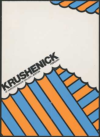 克鲁申尼克`Krushenick (1968) by Nicholas Krushenick