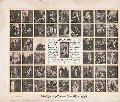 圣母玛利亚的艺术生活`The life of the blessed Virgin Mary in art (1911) by William F. Butler