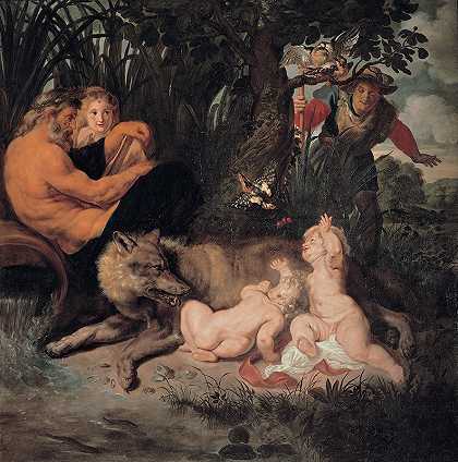 罗慕路斯与雷穆斯`Romulus and Remus (1615 ~ 1616) by Peter Paul Rubens