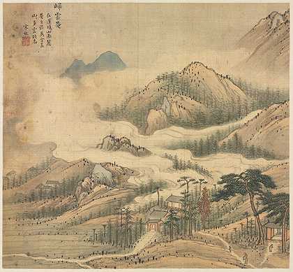 桂云祠`Guiyun Shrine (c. 1588) by Song Xu
