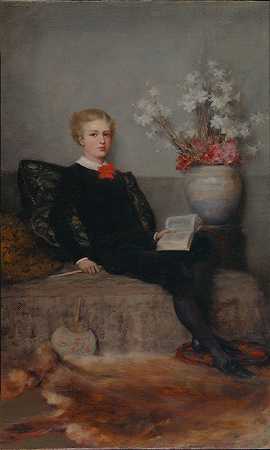 詹姆斯·布坎南·约翰斯顿`James Buchanan Johnston (1881) by Harper Pennington