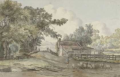 不管怎样都要推翻`Elswoutshoek te Overveen (1801) by Pieter Gerardus van Os