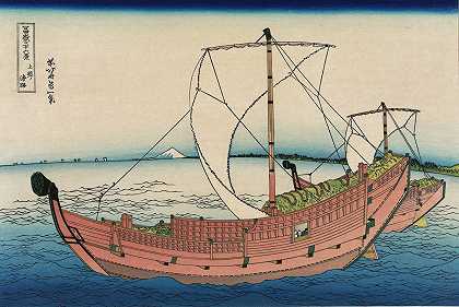 Kazusa no kairo`Kazusa no kairo by Katsushika Hokusai