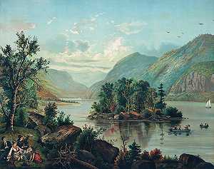 在乔治湖野餐`
Picnic at Lake George (1882)
