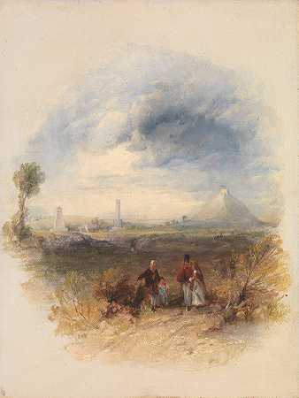 滑铁卢`Waterloo (ca. 1838) by Thomas Creswick