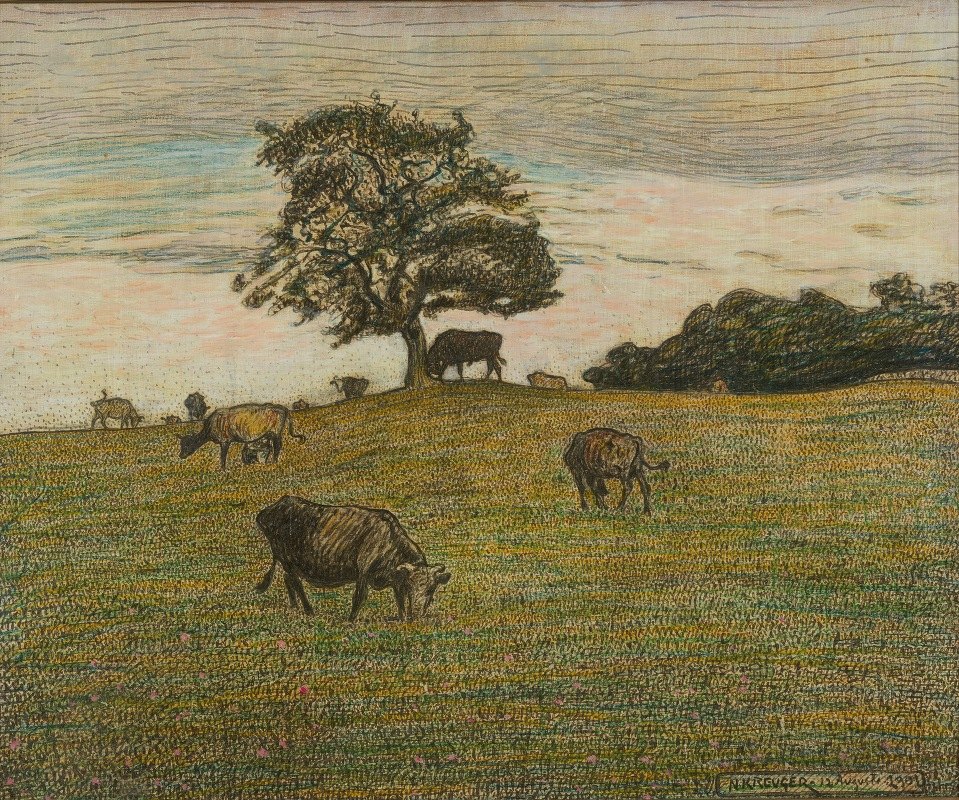 边远地区`Outlying Land (1901) by Nils Kreuger
