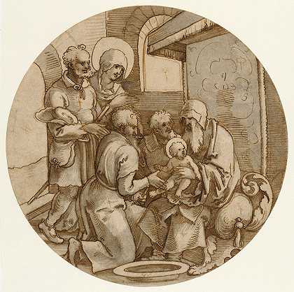 作为好牧人的基督孩子`The Christ Child as the Good Shepherd (1675–1680) by Bartolomé Estebán Murillo