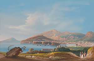 索伦托景观`
View of Sorrento (1810–40)