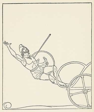 孩子们s荷马pl 20`The Childrens Homer pl 20 (1918) by Padraic Colum