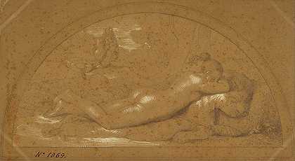 女性裸体`Female Nude (1839) by Pelegrí Clavé